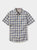 Jasper Short Sleeve Button Down Shirt - Blue Check Jasper