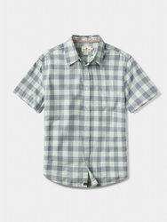Jasper Short Sleeve Button Down Shirt - Saguaro Check