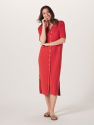 Jolene Knit Polo Dress