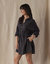 Kalo Shirt Dress In Phantom