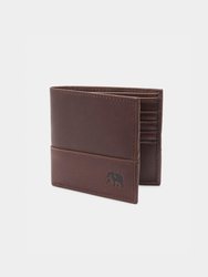 Leather Cash Wallet - Brown