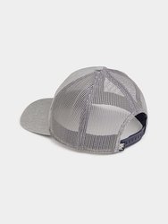 Leather Patch Trucker Cap