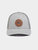 Leather Patch Trucker Cap - Grey