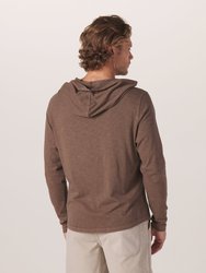 Legacy Jersey Henley Hoodie