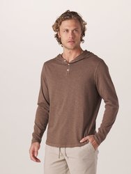 Legacy Jersey Henley Hoodie