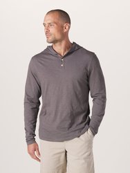 Legacy Jersey Henley Hoodie