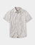 Lived-In Cotton Short Sleeve Button Up - Pine Needle Stripe