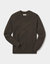 Moss Stitch Crew sweater - Oakmoss