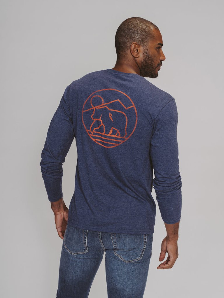 Mountain Bear Long Sleeve T-Shirt