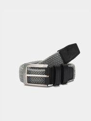 Performance Braided Belt - Grey