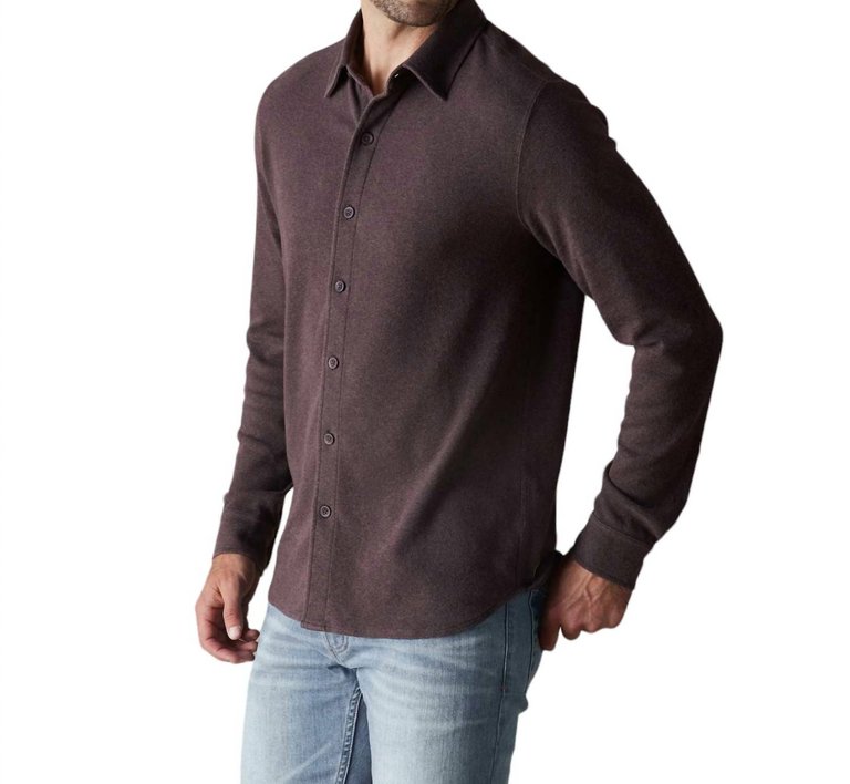 Puremeso Acid Wash Button Up Shirt