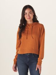 Puremeso Cropped Hoodie - Almond