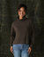 Puremeso Funnel Neck Pullover In Java - Java