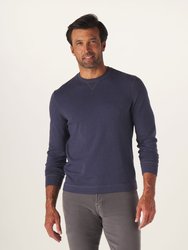 Puremeso Overshirt Sweatshirt - Navy