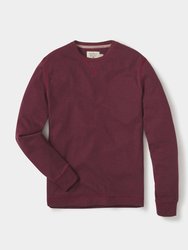 Puremeso Overshirt Sweatshirt - Wine
