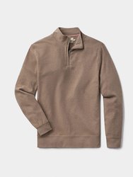 Puremeso Weekend Quarter Zip - Taupe