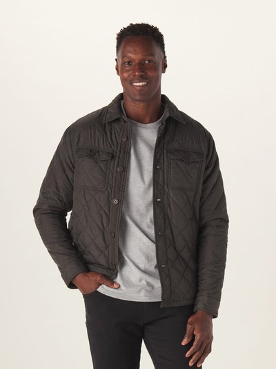The Normal Brand Quilted Sherpa Lined Shacket product