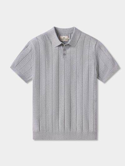The Normal Brand Robles Rib Stitch Polo product