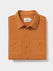 Sequoia Jacquard Long Sleeve Button Down - Amber