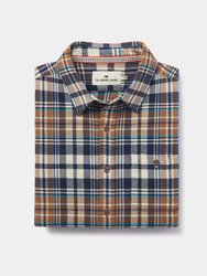 Stephen Button Up Shirt - Cedar Plaid