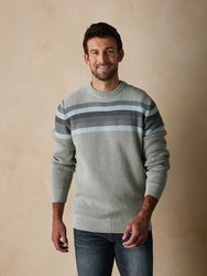 Striped Ski Sweater - Beige Multi