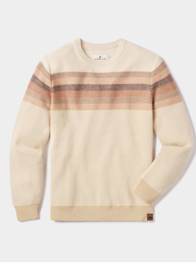 The Normal Brand Striped Ski Sweater - Beige Multi product