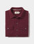 Textured Knit Shirt - Wine - Wine