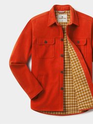 The Brightside Flannel Lined Jacket - Orange