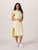 Vintage Slub Tee Dress - Lemon