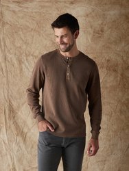 Vintage Thermal Henley T-Shirt