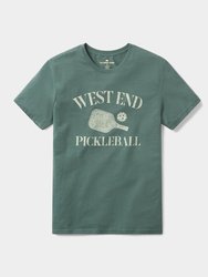 West End Pickleball Tee - Pine