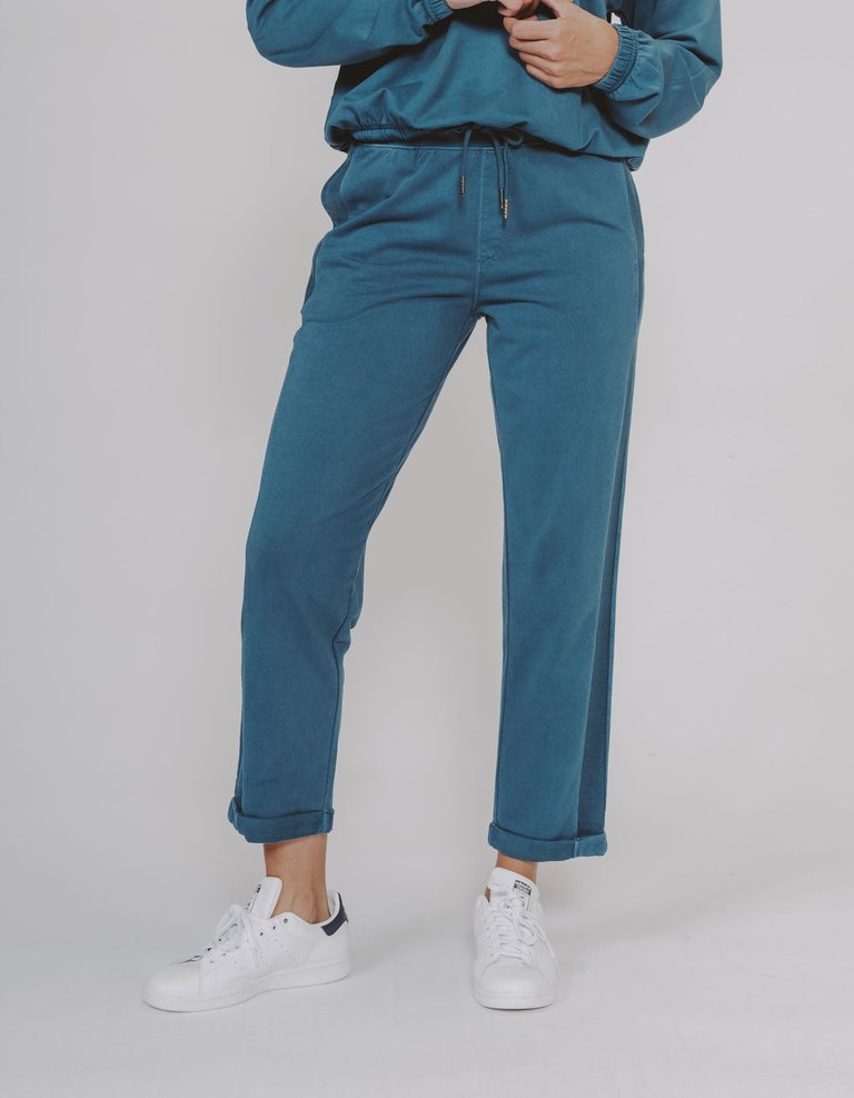 Women's Classic Terry Looped Sweatpant - Teal