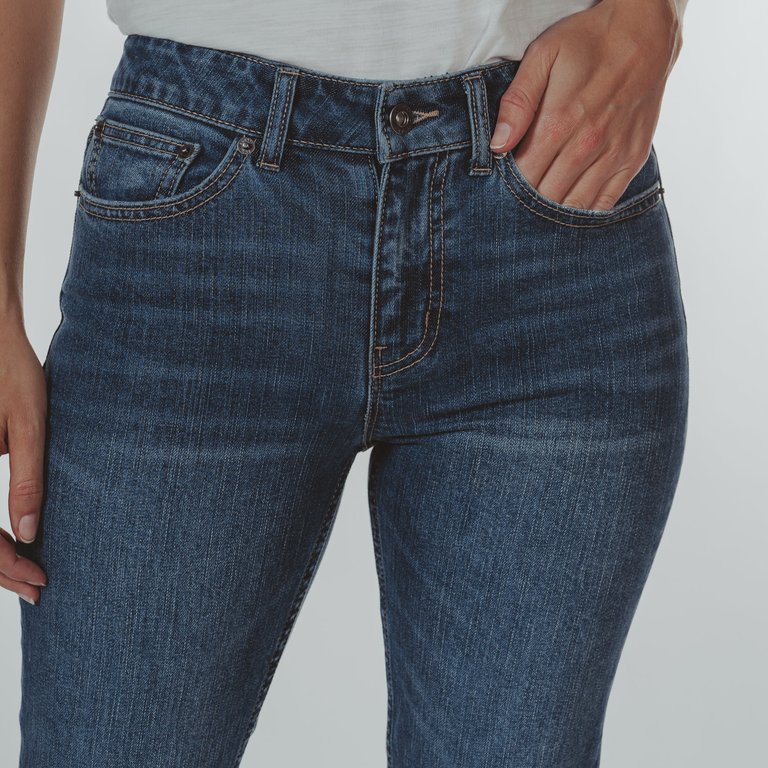 Women's Mid-Rise Normal Jeans