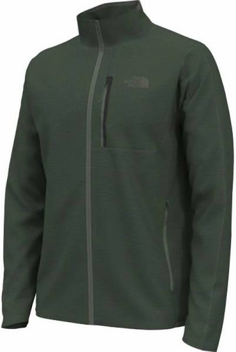 Canyonlands Full Zip Sweatshirt In Pine Needle Heather