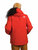 Carto Triclimate Jacket In Fiery Red/Tnf Black