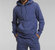 Garment Dye Hoodie In Cave Blue - Cave Blue