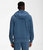 Garment Dyed Hoodie In Shady Blue