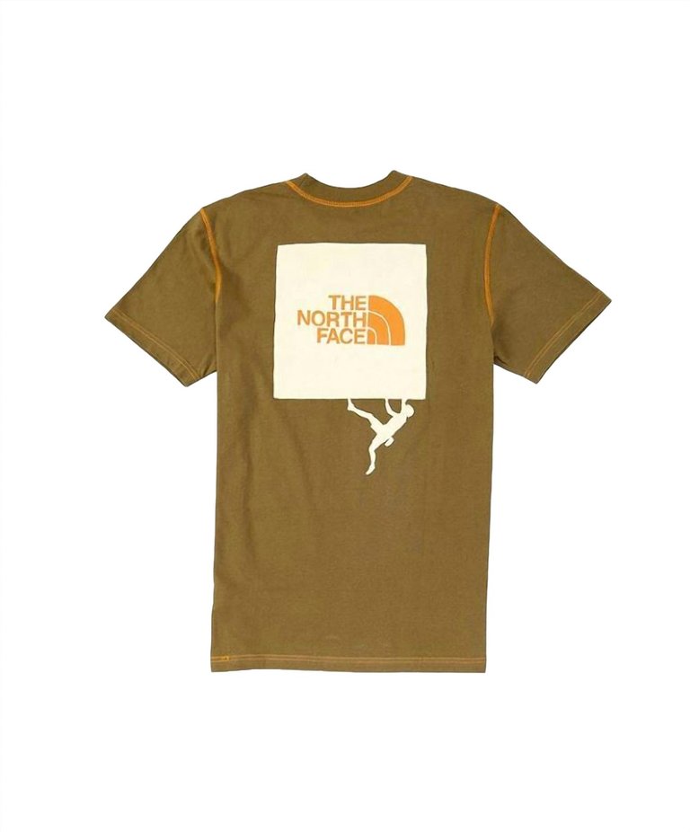 Men's Dome Climb Short Sleeve Tee In Military Olive