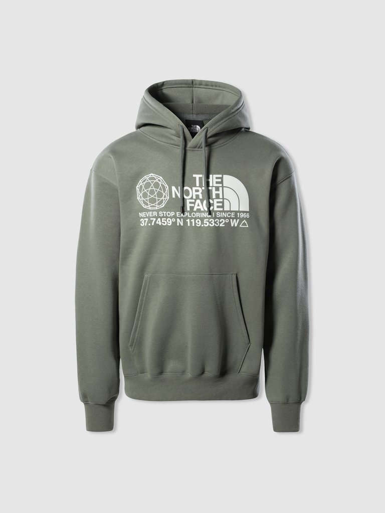 Men's Logo Plus Hoody - Agave Green