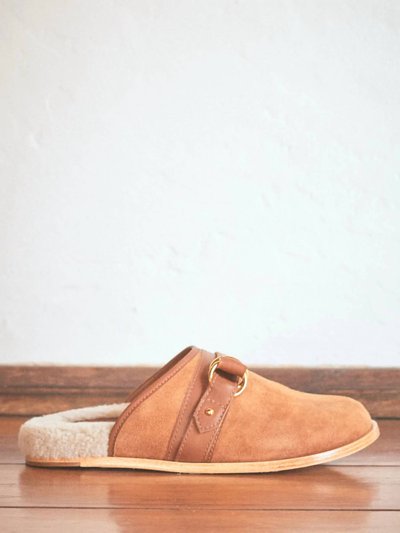 THE ODELLS Women'S Shearling Buckle Mule product