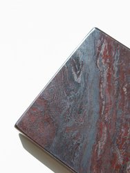 Marble Pedestal (Iron Red)