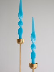 Taper Candle Set (blue) - Blue
