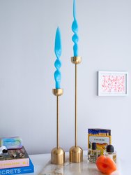 Taper Candle Set (blue)