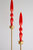 Taper Candle Set (Coral) - Coral