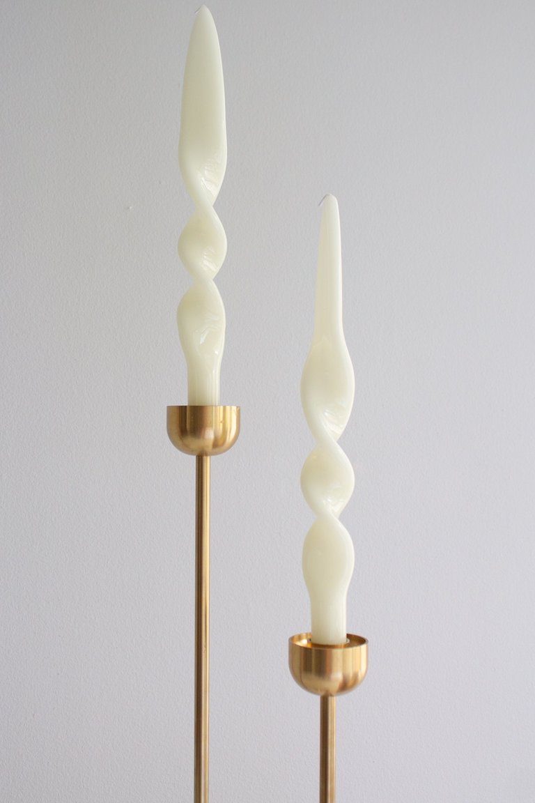 Taper Candle Set (ivory) - Ivory