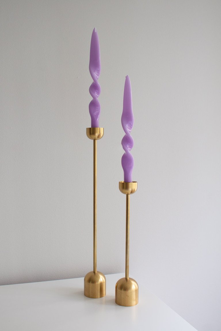 Taper Candle Set - Smoke