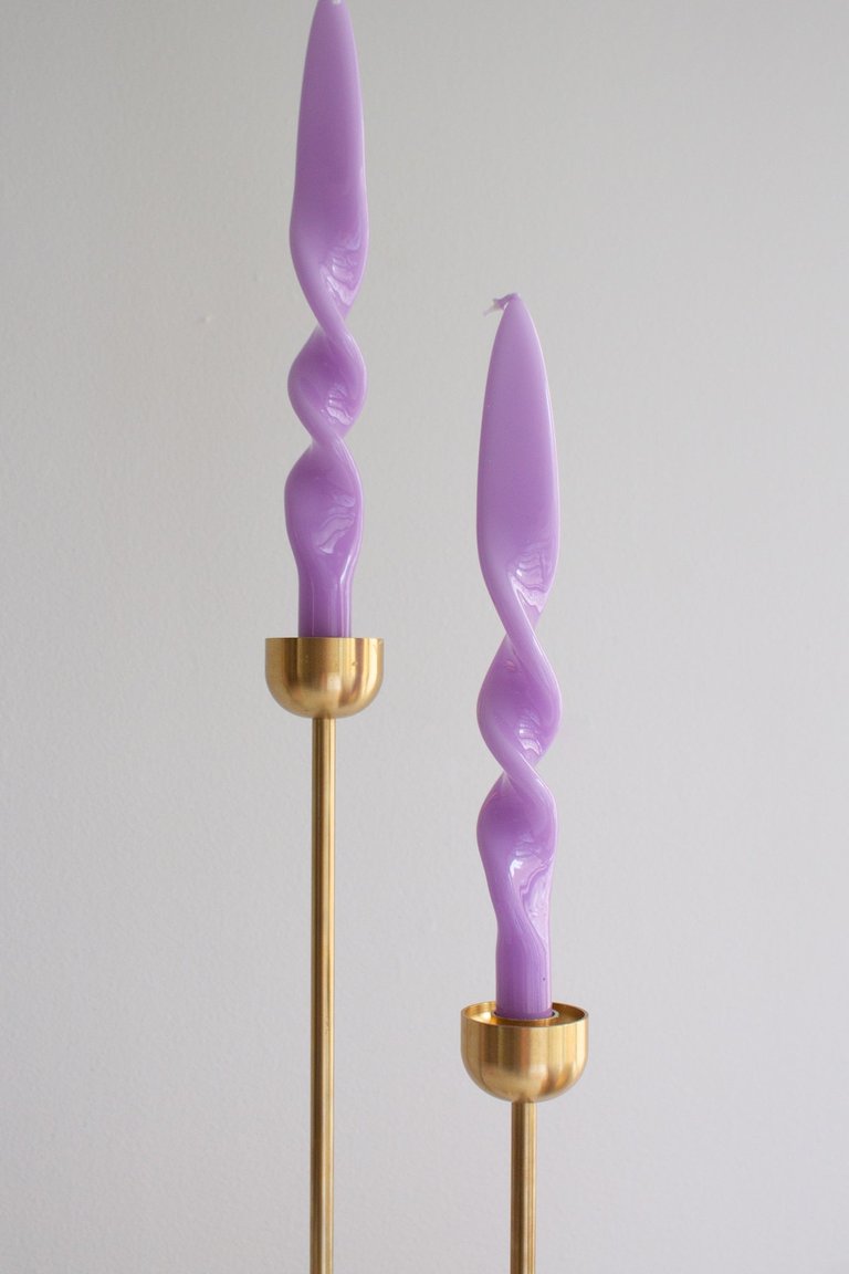 Taper Candle Set - Smoke - Smoke