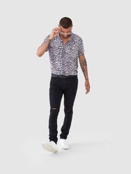 Stevie Leopard Button Up Shirt