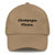 Champagne Please. - Embroidered Cap - Khaki