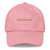 Croissant - Embroidered Cap - Pink